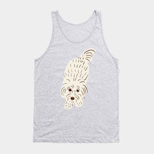 Maltipoo Cute Face Tank Top